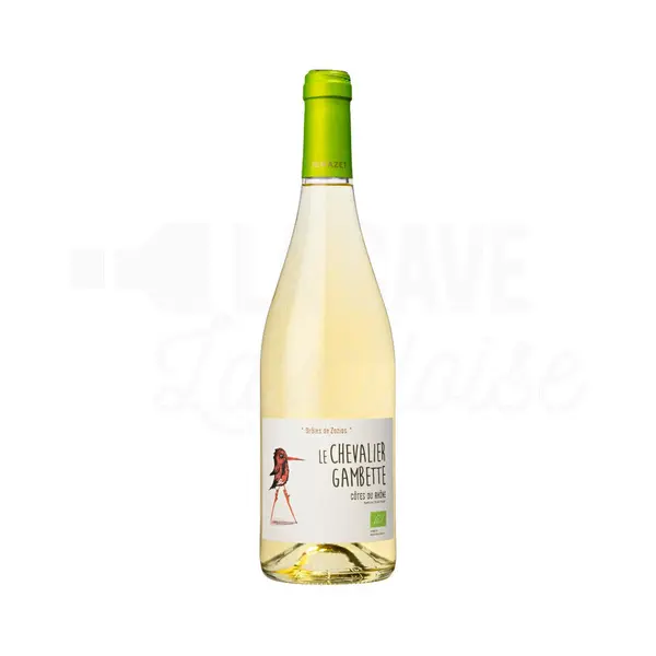 Le Chevalier Gambette – Côtes du Rhône blanc Bio – 75cl
