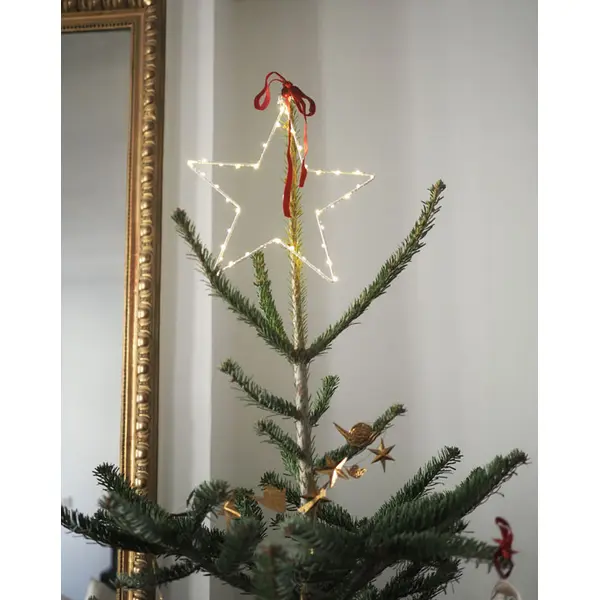 Etoile scintillante de Noël LED