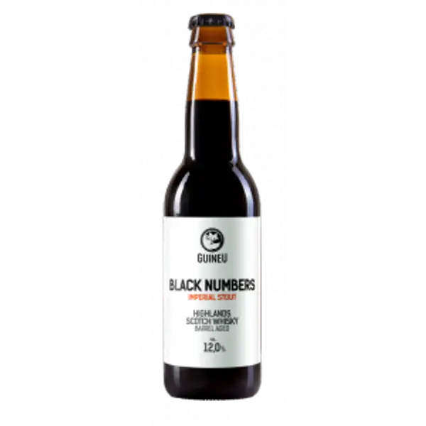 Guineu Black Numbers 33cL 12%