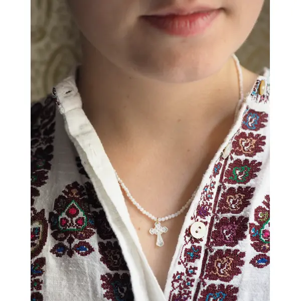 Collier Croix Aura