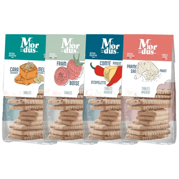 Coffret Apéro Artisanal – Biscuits Vendéens – Atelier Mordus