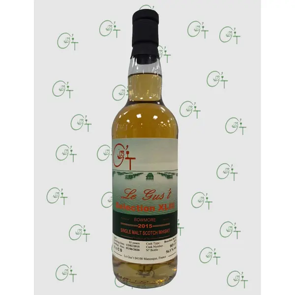 Whisky Bowmore 2015-2026 – 11 ans – Le Gus’t – Selection XLIII
