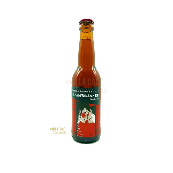 L'Ambrassée 33cl & 75cl – Bière Ambrée 5,8% – La Brasserie de l'Oudon – Méral (53)