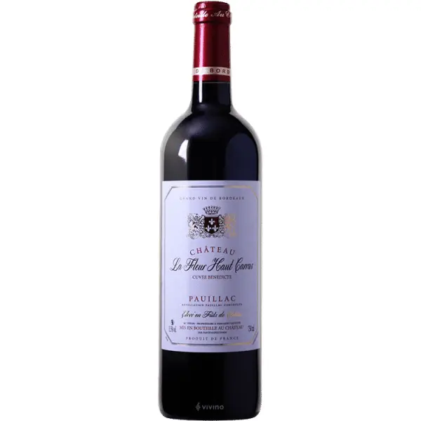 CHATEAU LA FLEUR HAUT CARRAS CUVEE BENEDICTE 2017