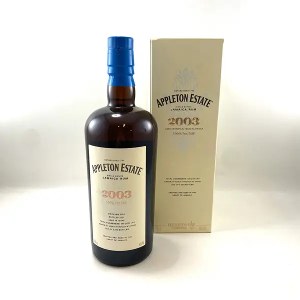 Hearts Collection 2003 – Appleton Estate – Rhum Hors d’Âge – 70cl – 63%