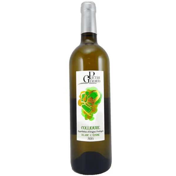 L’Ecume Blanc 2021 – Domaine Piétri Géraud – AOP Collioure Blanc – 75cl