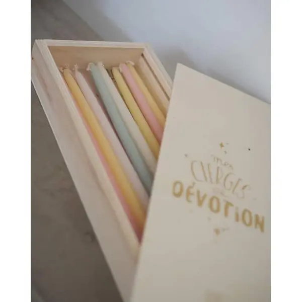 Coffret Mes Cierges de Dévotion