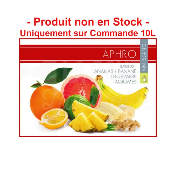 APHRO 12° – 10 LITRES – Ananas, Banane, Gingembre, Agrumes