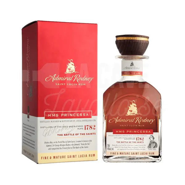 Admiral Rodney Princessa 40° – Sainte Lucie – 70cl