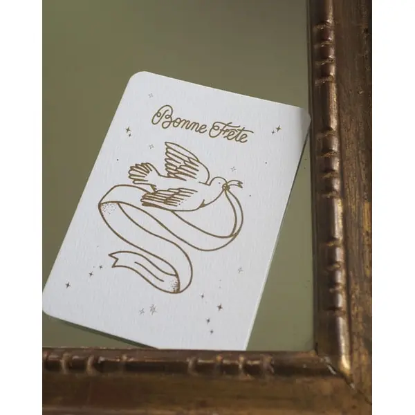 Mini carte Bonne fête