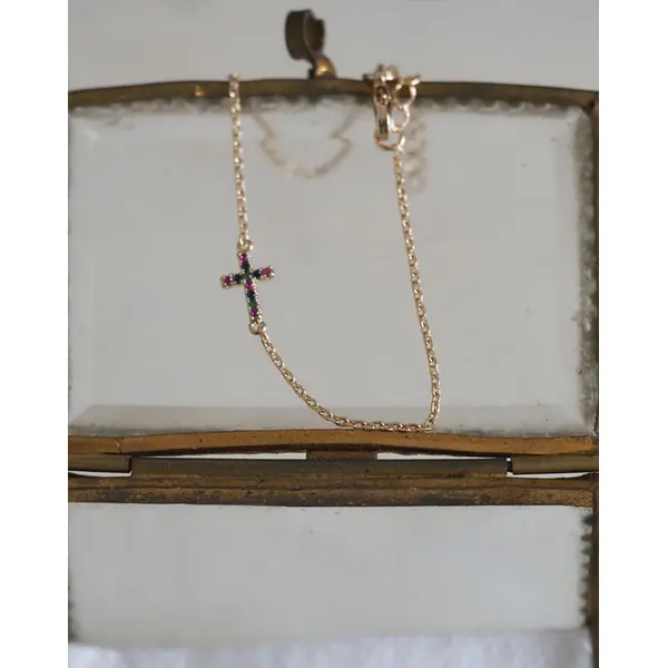Bracelet Croix d'Amour