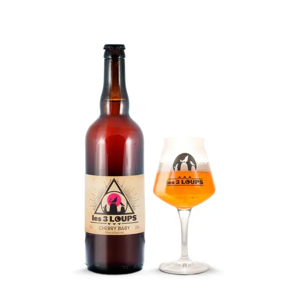 3 LOUPS CHERRY BABY 75 cl.