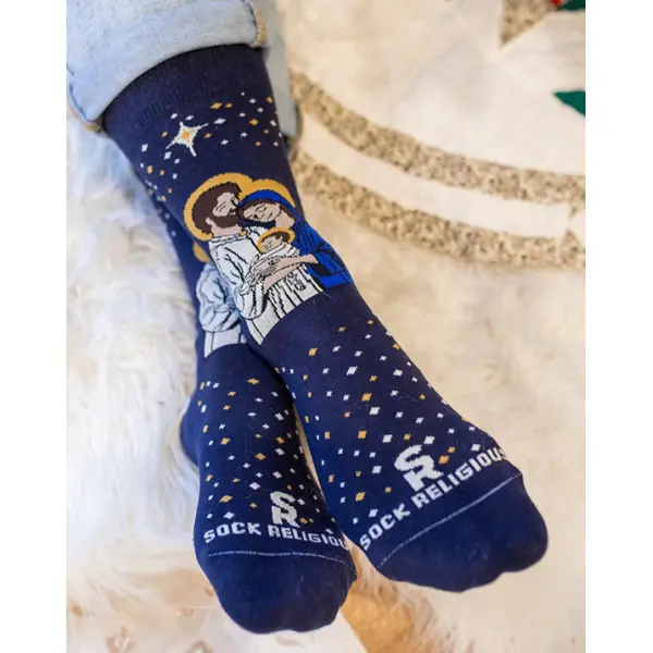 Chaussettes Sainte Famille – Adulte ou XL