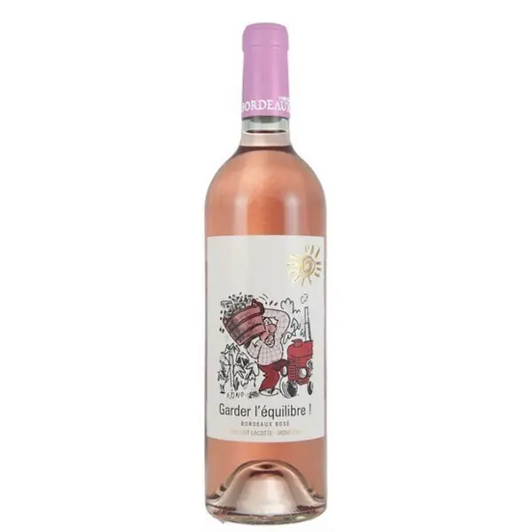 Bordeaux Rosé Bio - Château de Cranne - Garder L'équilibre 2024