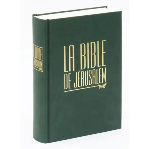 Bible de Jérusalem – Compacte reliée verte