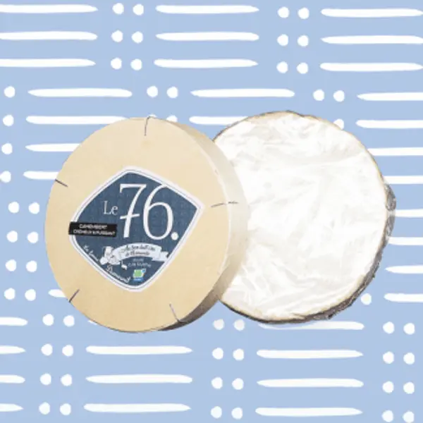 Camembert Le 76 au lait cru - 240Gr