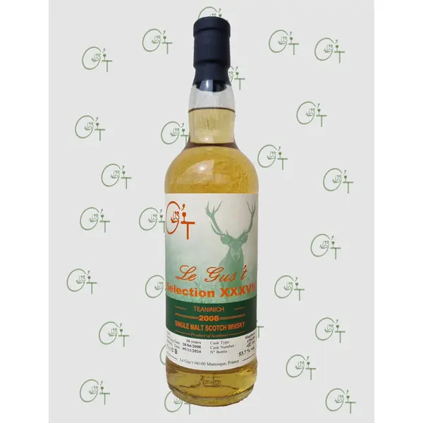 Whisky Teaninich 2008-2024 – 16 ans – Le Gus’t – Selection XXXVII