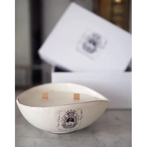 Bougie parfumé à l'encens en céramique