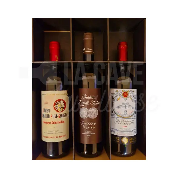 Coffret Vins « Montagne » Rouge – 3 Bouteilles