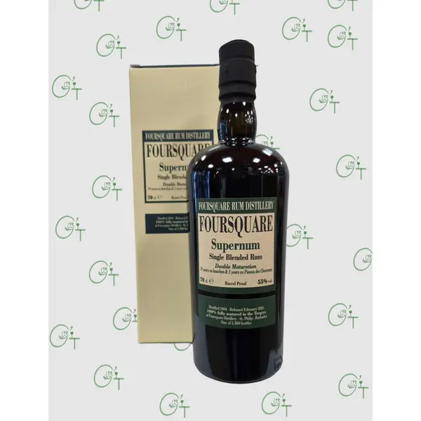 Rhum Foursquare Supernum 2004, 21 ans – Velier – 55%