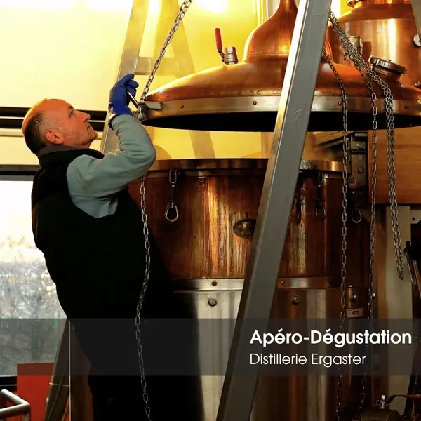 Soirée Apéro-Dégustation Distillerie Ergaster Mercredi 31 Janvier 2024 ISNEAUVILLE