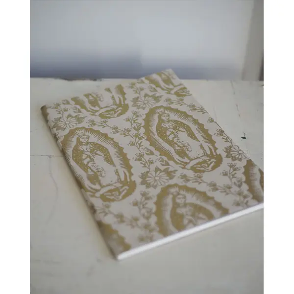 Carnet de notes Vierge Fleurie – OR