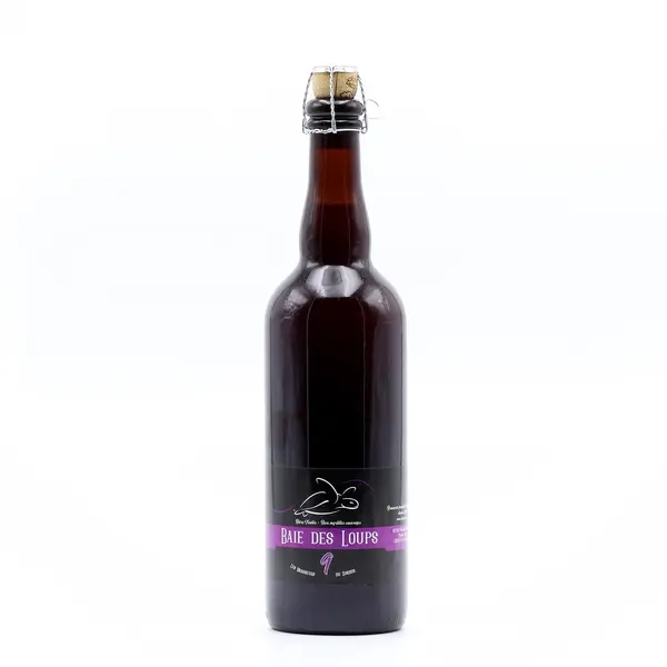 Baie des Loups – Bière blanche myrtilles 75 cl – Brasserie du Sornin