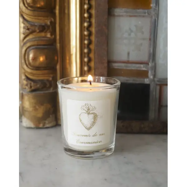 CR* Bougie en verre personnalisable