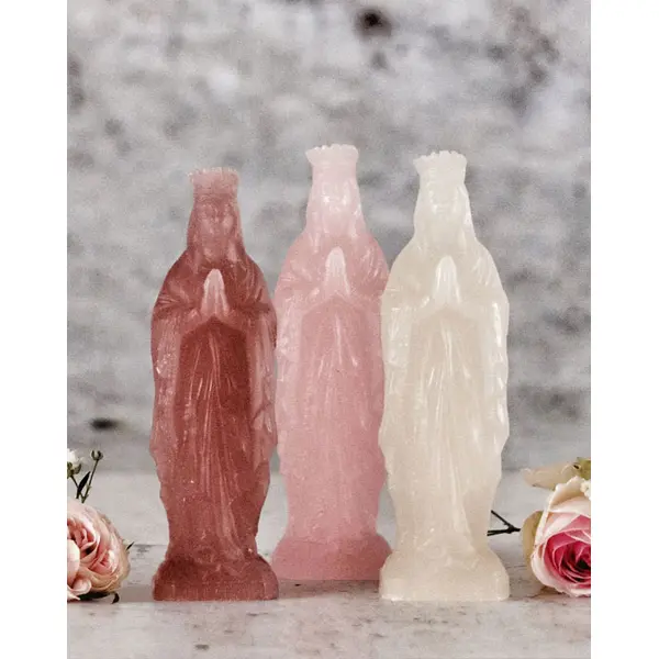 Coffret 3 statuettes Vierge Marie