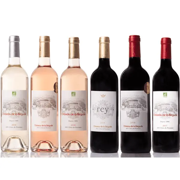 1 bouteille<br>de chaque cuvée<br>(6 bouteilles)