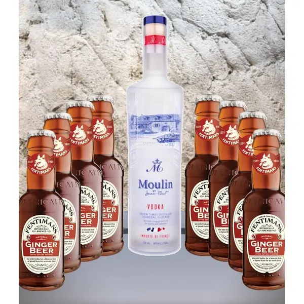 COCKTAIL MOSCOW MULE – pour environ 8 cocktails