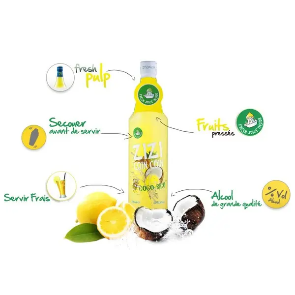 ZiziCoinCoin Coco-Rico 70cl 12.5°