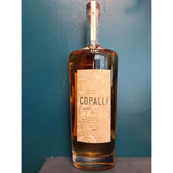 Rhum Copalli Bio Barrel Rested 44% 70cl