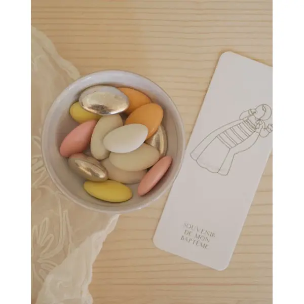 Boîte 500gr de dragées chocolat