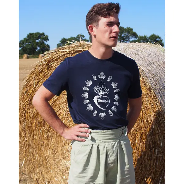 T-shirt Sacré Coeur en coton bio