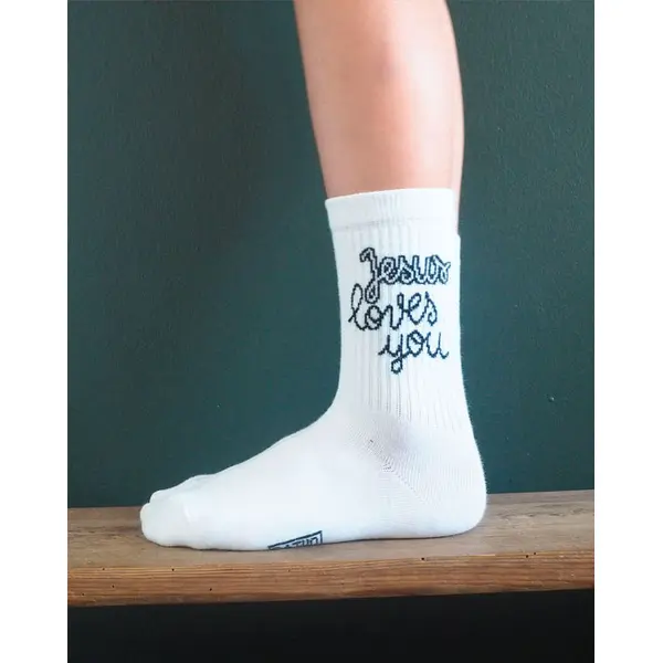 Chaussettes Jesus Loves You