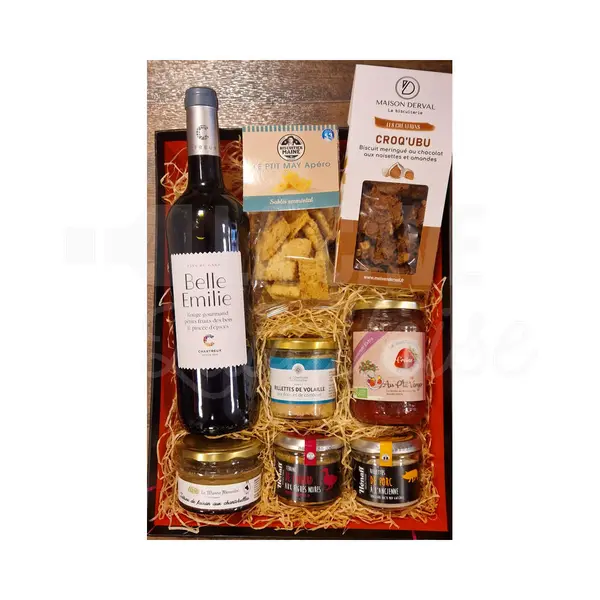 Corbeille Belle Emilie – 8 produits