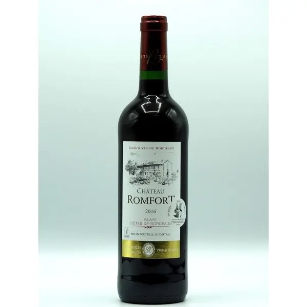 Blaye Côtes de Bordeaux "Château Romfort" 75 cl - 2020 - Earl La Bretonnière