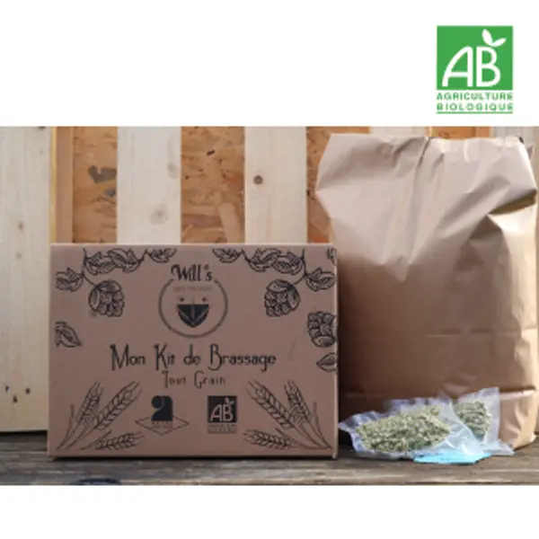Kit de recettes – Brassage Tout Grain 100% bio
