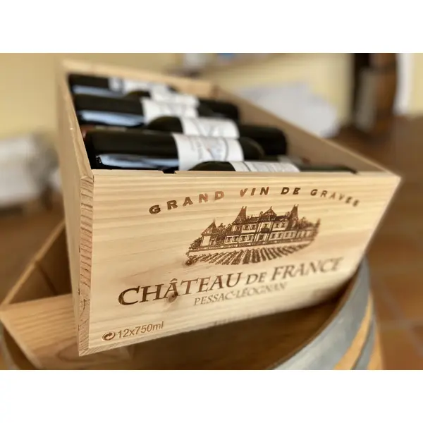 (Caisse Bois de 12) Château de France 2019-2020-2021 / LA TRILOGIE
