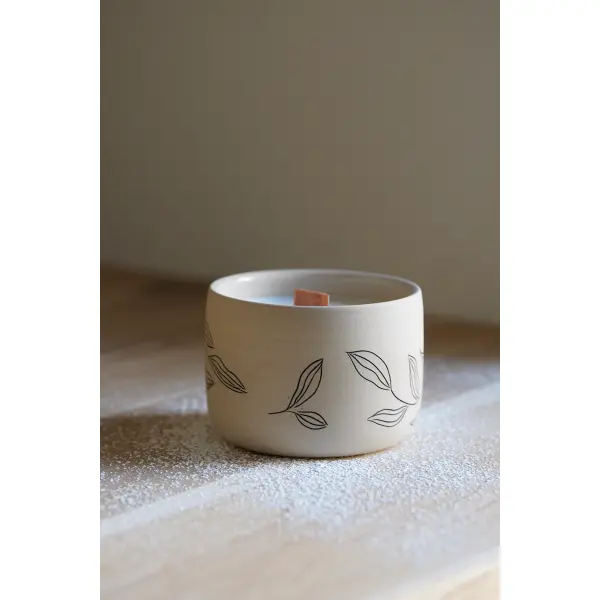 La tasse-bougie – gravure