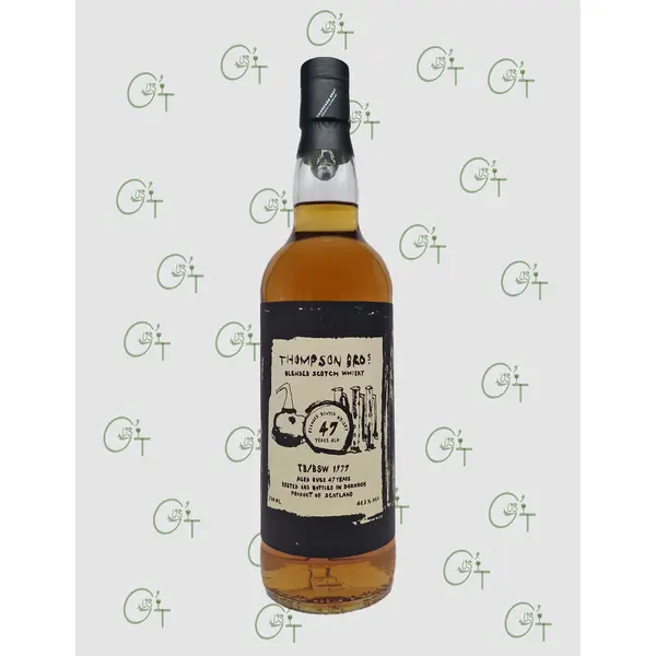 Whisky Blend 1977, 47 ans, Thompson Bros. – 40.3%
