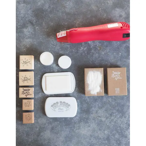 Pistolet à embosser pour tampons