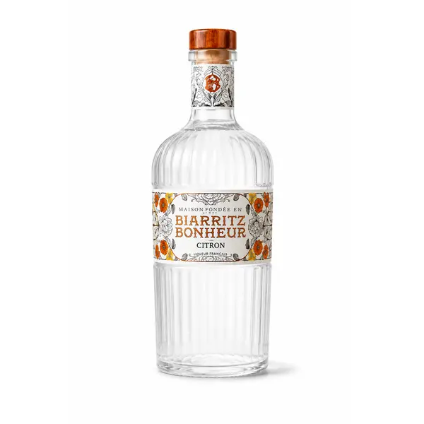 BIARRITZ BONHEUR Liqueur Basque au citron 70 cl