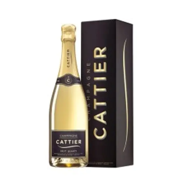 Champagne Cattier, Quartz, Brut, en étui