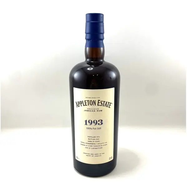 Hearts Collection 1993 – Appleton Estate – Rhum Hors d’Âge – 70cl – 63%