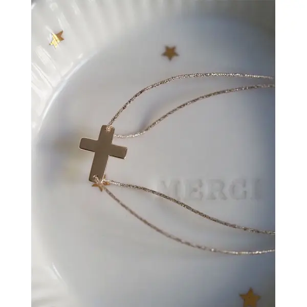 Bracelet Croix personnalisable