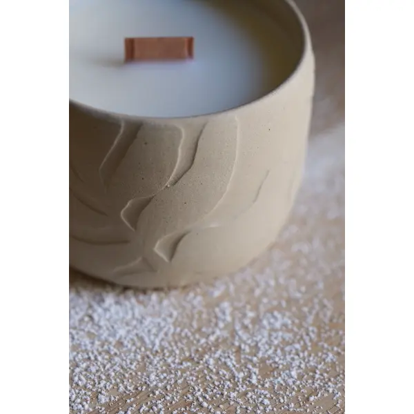 La tasse-bougie – empreinte